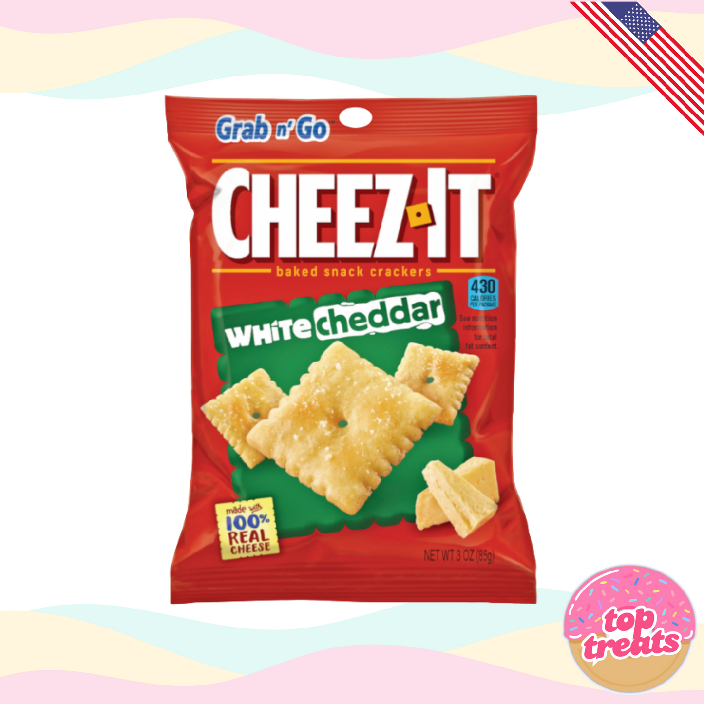 Cheez It White Cheddar Grab n Go - 85g