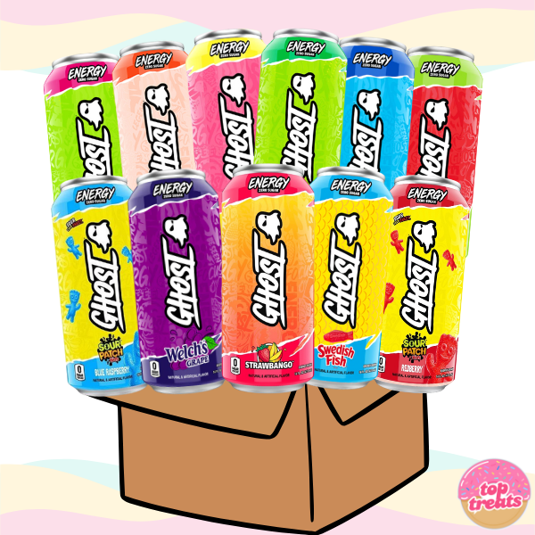 Ghost Energy Drinks Bundle - 4 Cans