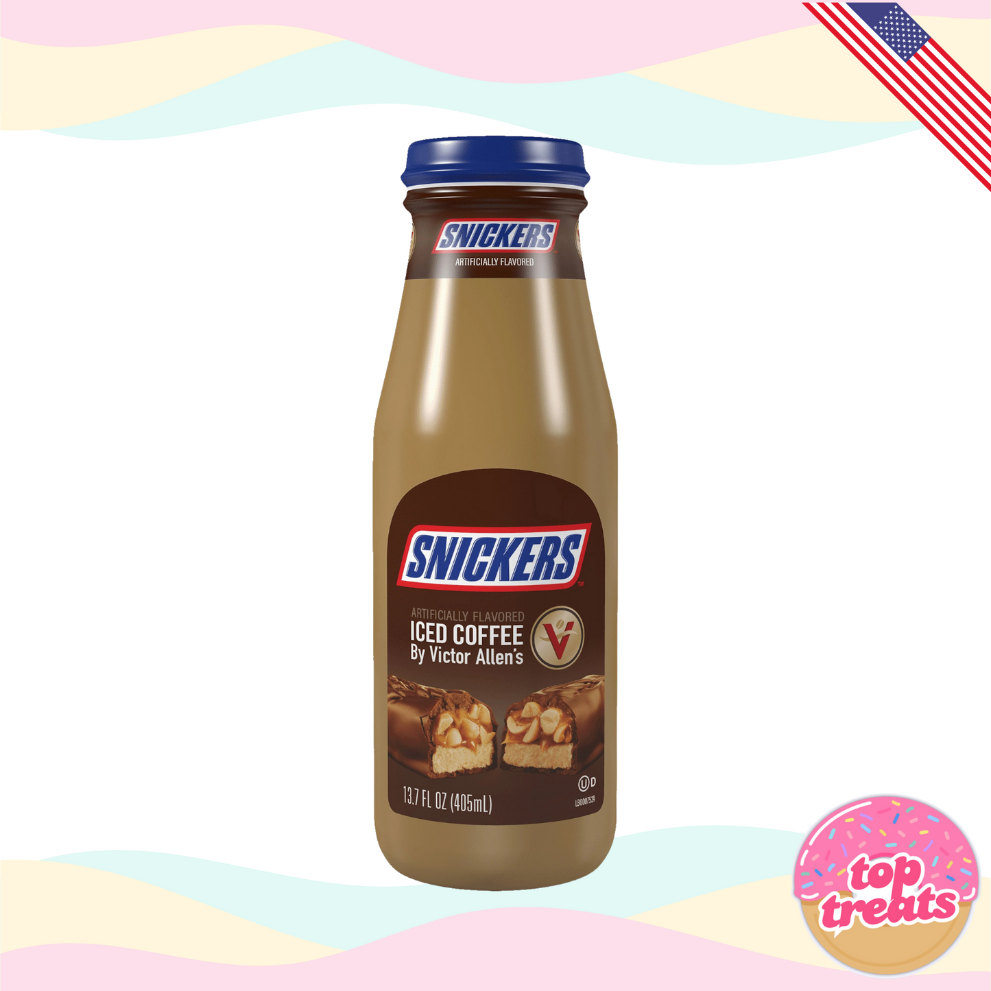 Victor Allen's Snickers Iced Coffee - 405ml