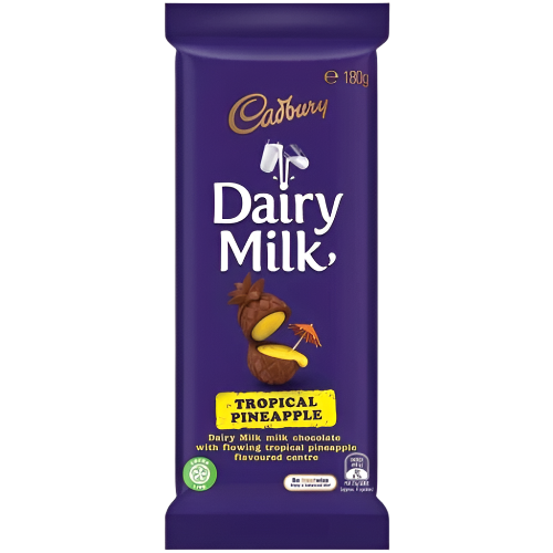 Cadbury Dairy Milk Tropical Pineapple - 180g