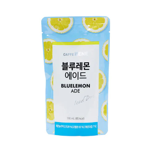 Caffe Bene Bluelemon Ade Korean Pouch Drink - 190ml
