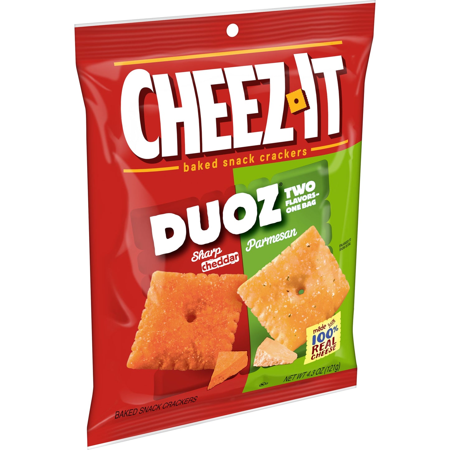 Cheez It Duoz Sharp Cheddar Parmesan - 121g