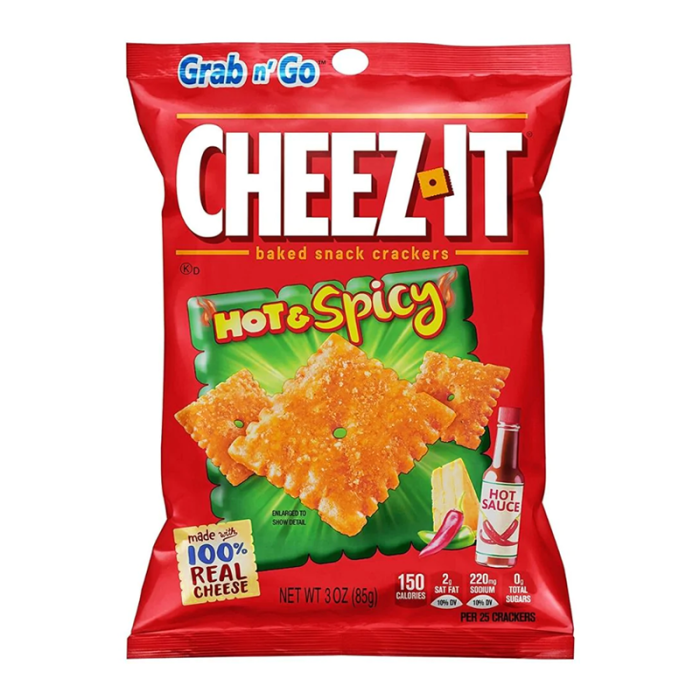 Cheez It Hot & Spicy Grab n Go - 85g