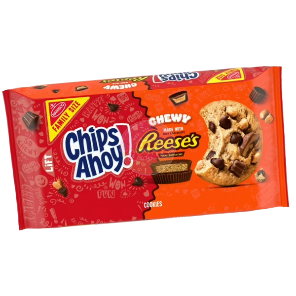 Chips Ahoy! Reese's Chewy Cookies Family Size - 403g