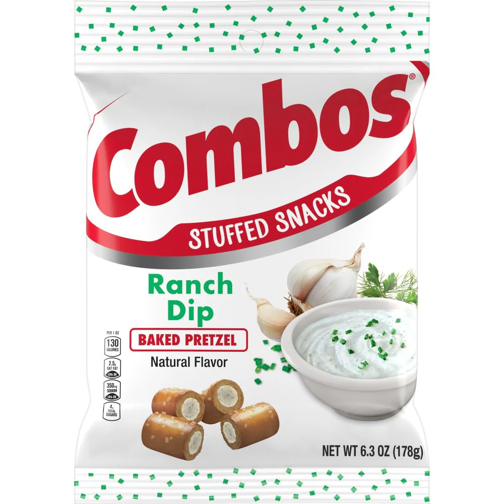 Combos Ranch Dip Pretzel - 178g