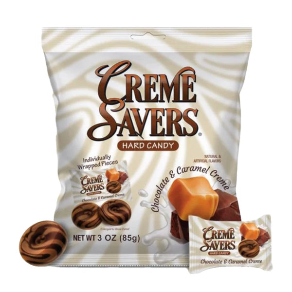 Creme Savers Chocolate & Caramel Creme - 85g