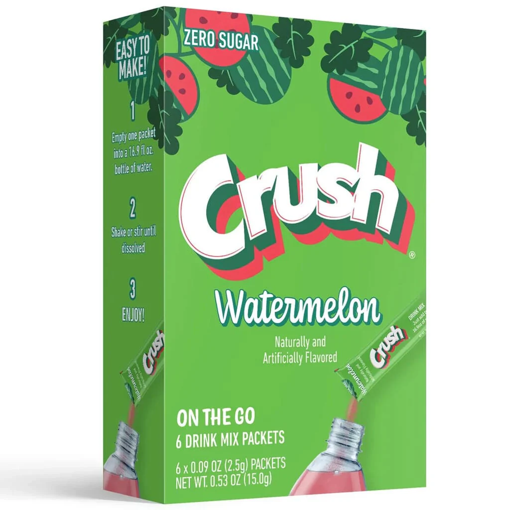 Crush Watermelon Singles to Go - 6 Sachets