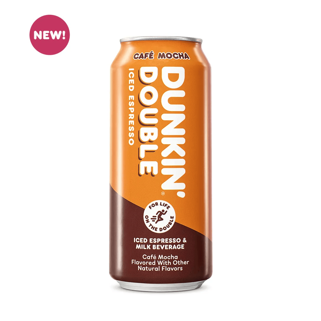 Dunkin' Double Cafe Mocha Iced Coffee - 444ml