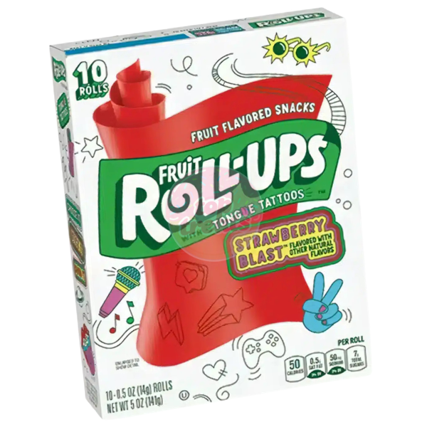 Fruit Roll Ups Strawberry Blast - 141g