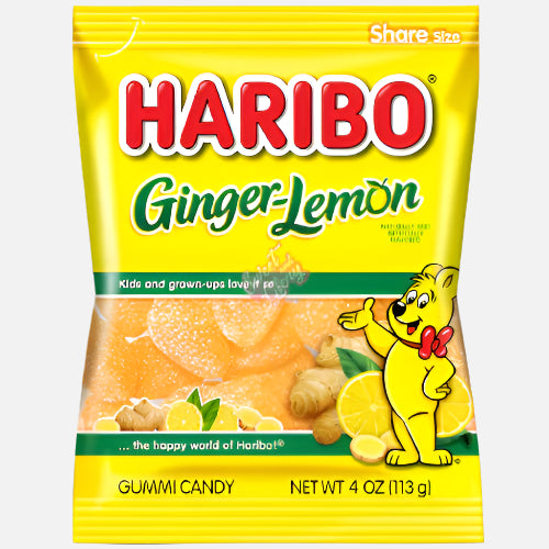 Haribo Ginger Lemon - 113g