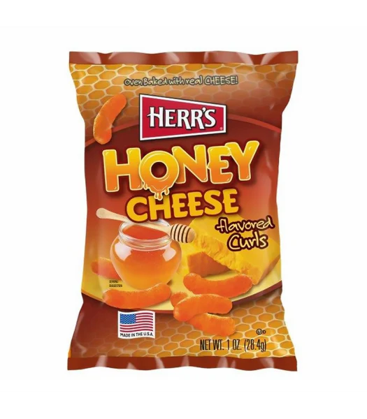 Herr's Honey Cheese Curls - 28g