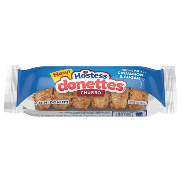 Hostess Churro Donettes 6 Pack - 85g