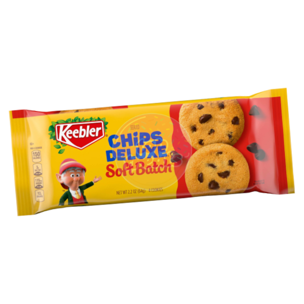 Keebler Chips Deluxe Soft Batch Chocolate Chips Cookies - 64g