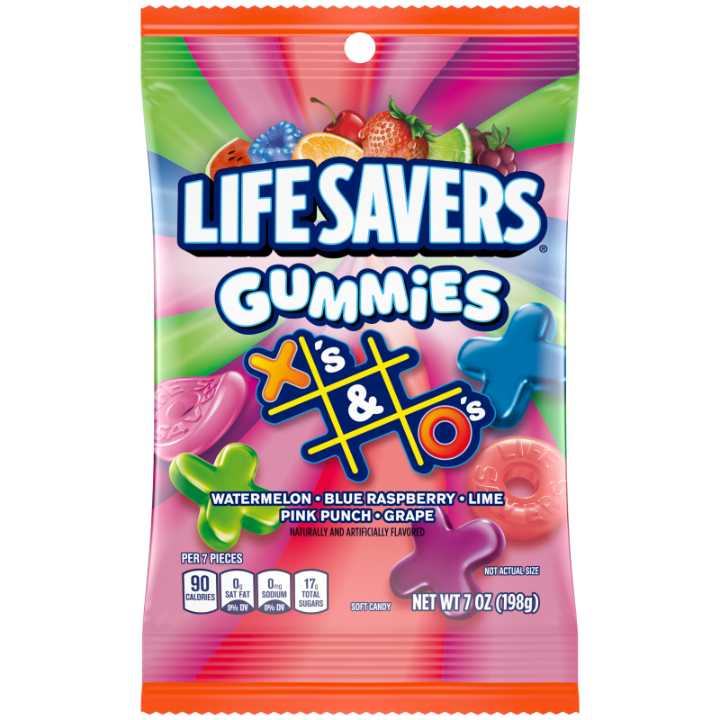 Lifesavers Gummies X's & O's - 198g