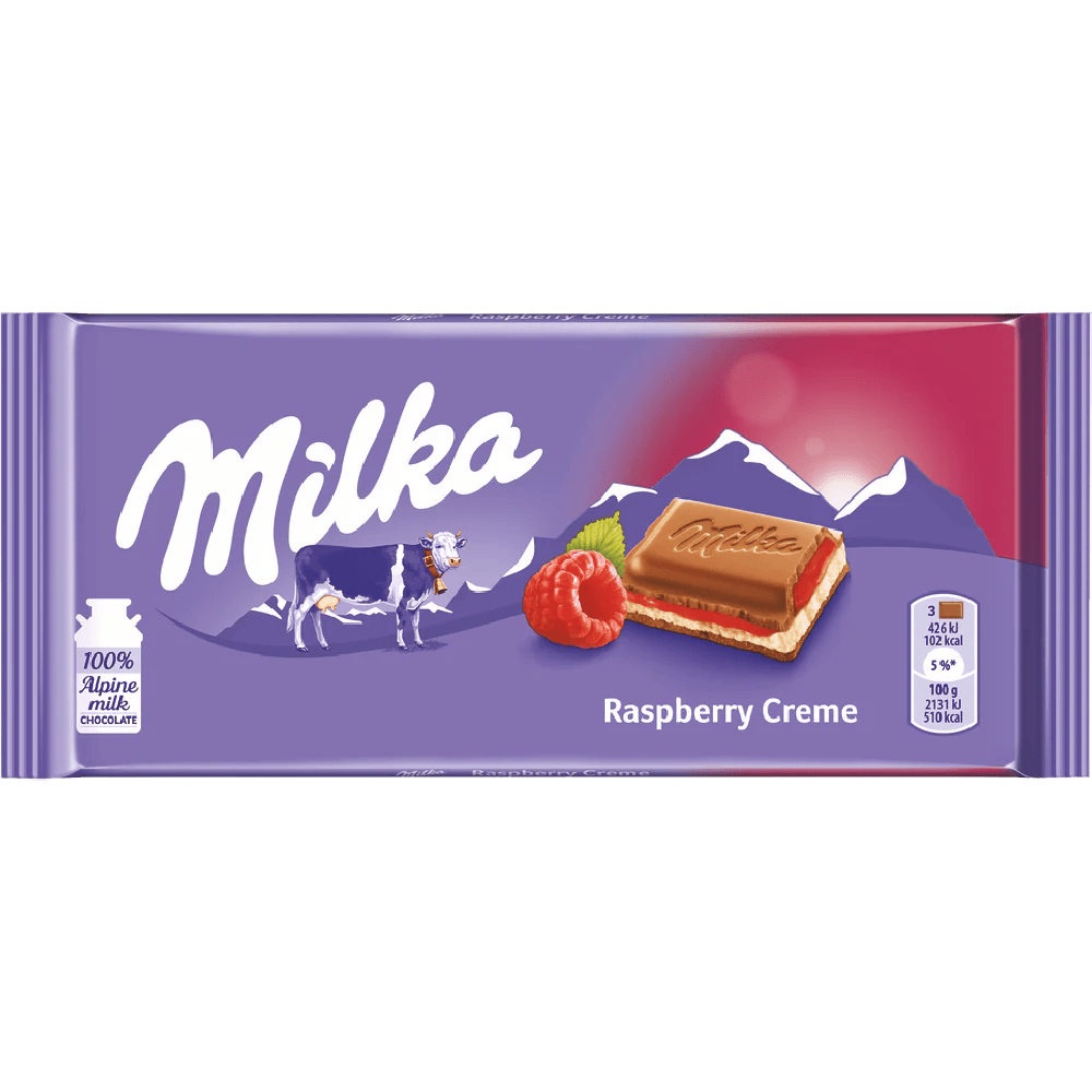 Milka Raspberry Creme - 100g