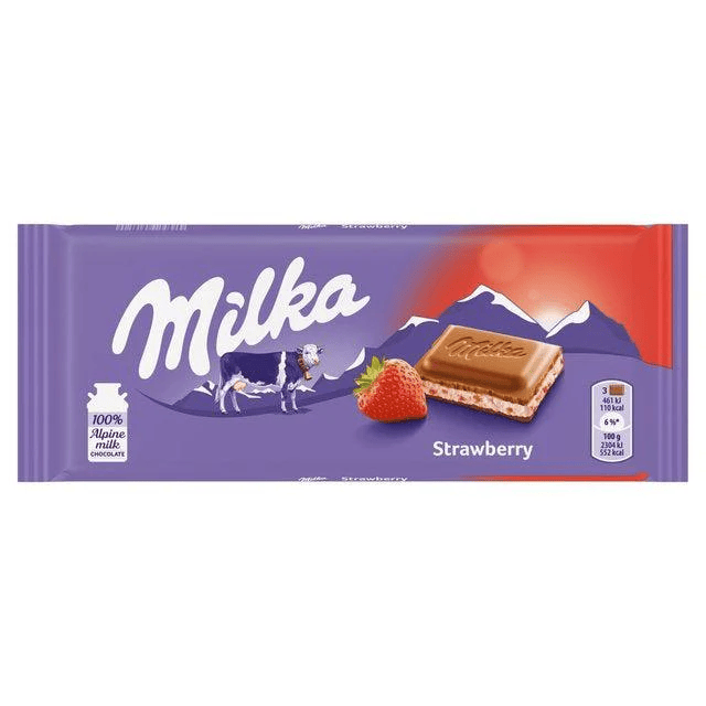 Milka Strawberry - 100g