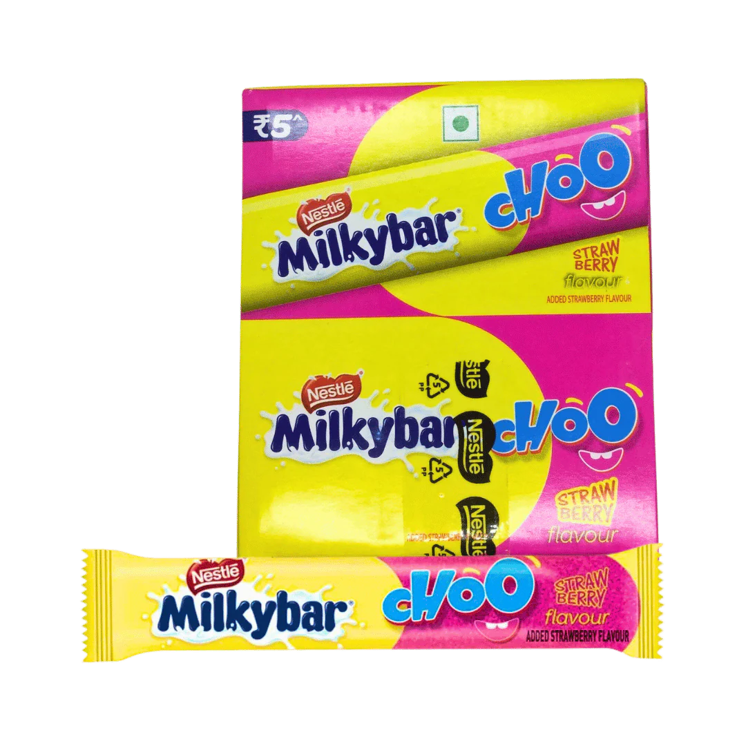 Nestle Milkybar Choo Strawberry Box - 28 x 10g Bars
