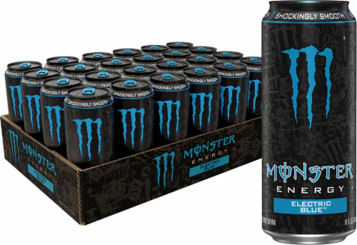 Monster Electric Blue Full Case - 24 x 473ml