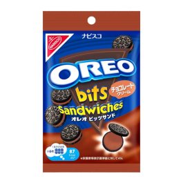 Oreo Bits Chocolate Creme Sandwich Cookies - 65g