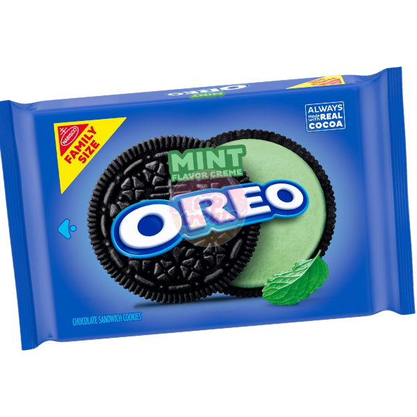 Oreo Mint Creme Family Size - 530g