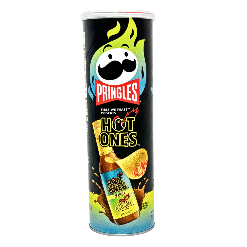 Pringles Hot Ones Verdes - 156g