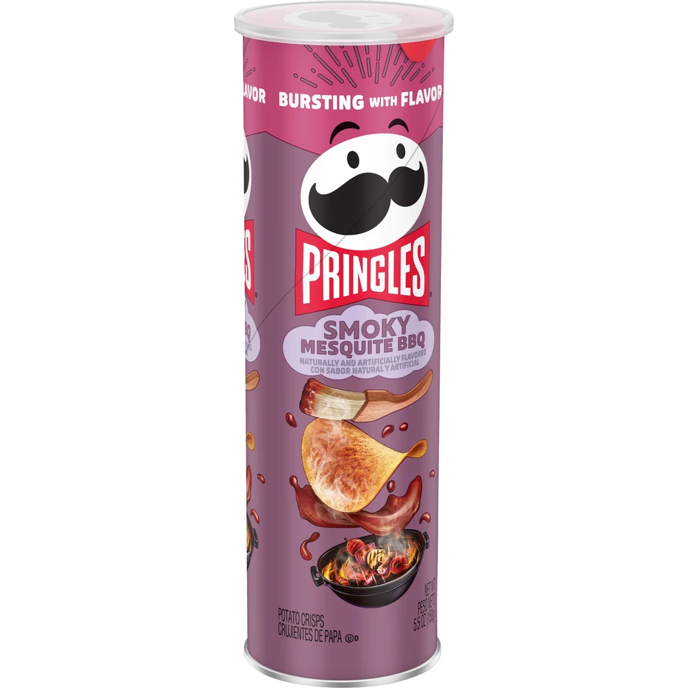 Pringles Smoky Mesquite BBQ - 156g