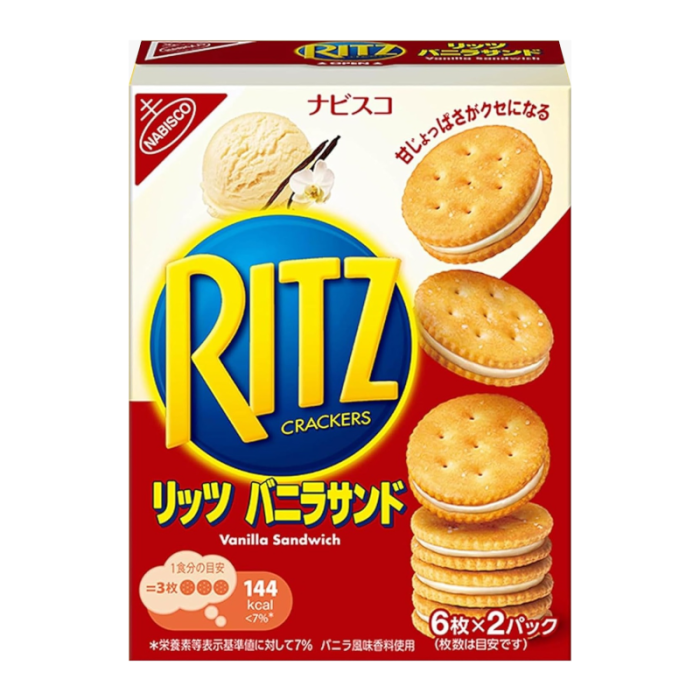 Ritz Vanilla Sandwich Crackers - 106g