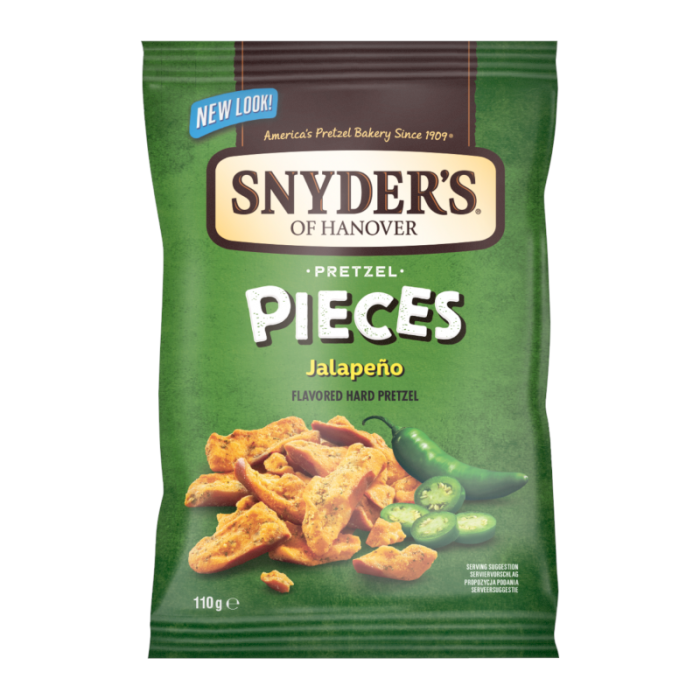 Snyder's Jalapeno Pretzel Pieces - 110g