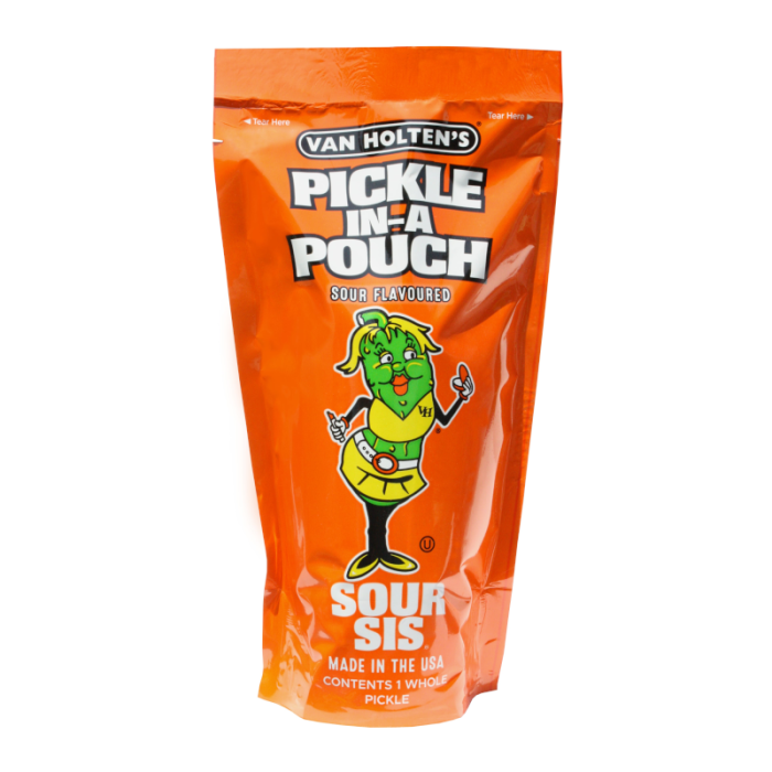 Van Holten's Sour Sis Pickle In A Pouch