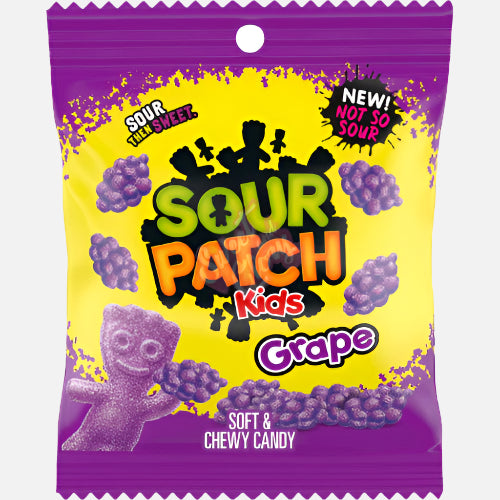Sour Patch Kids Peg Bag Grape - 101g