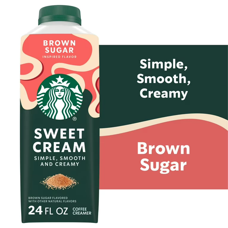 Starbucks Brown Sugar Sweet Creamer - 710ml USA Import