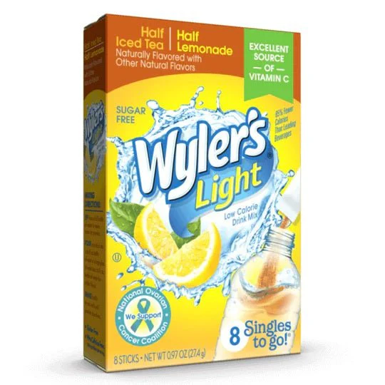 Wyler's Light Half Iced Tea Half Lemonade Singles to Go - 6 Sachets