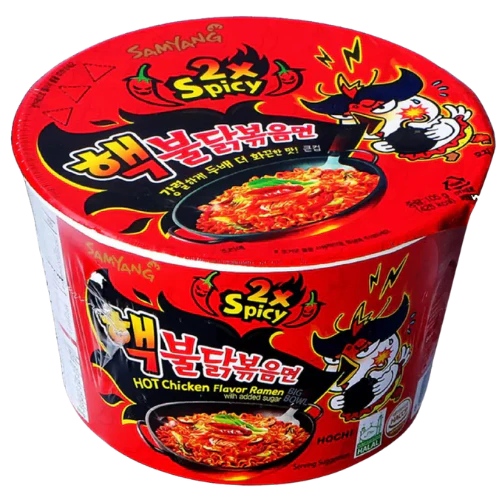 Samyang Buldak 2x Spicy Hot Chicken Flavour Ramen Big Bowl - 105g