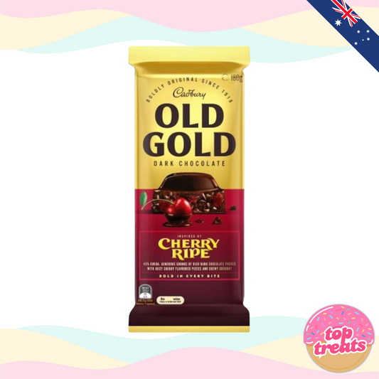 *BB-06/08* Cadbury Old Gold Cherry Ripe - 180g