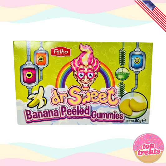 Dr Sweet Peelable Banana Gummies - 90g