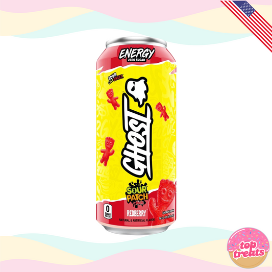 Ghost Energy Sour Patch Kids Redberry - 473ml