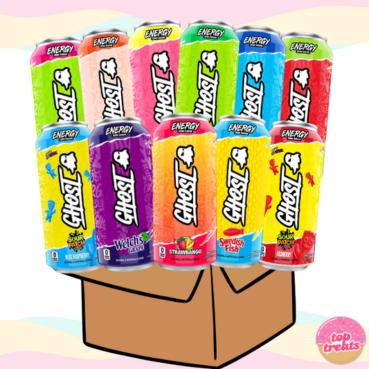 Ghost Energy Drinks Bundle - 4 Cans