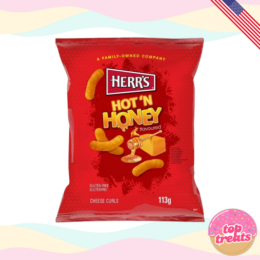 Herr's Hot N Honey Curls - 113g