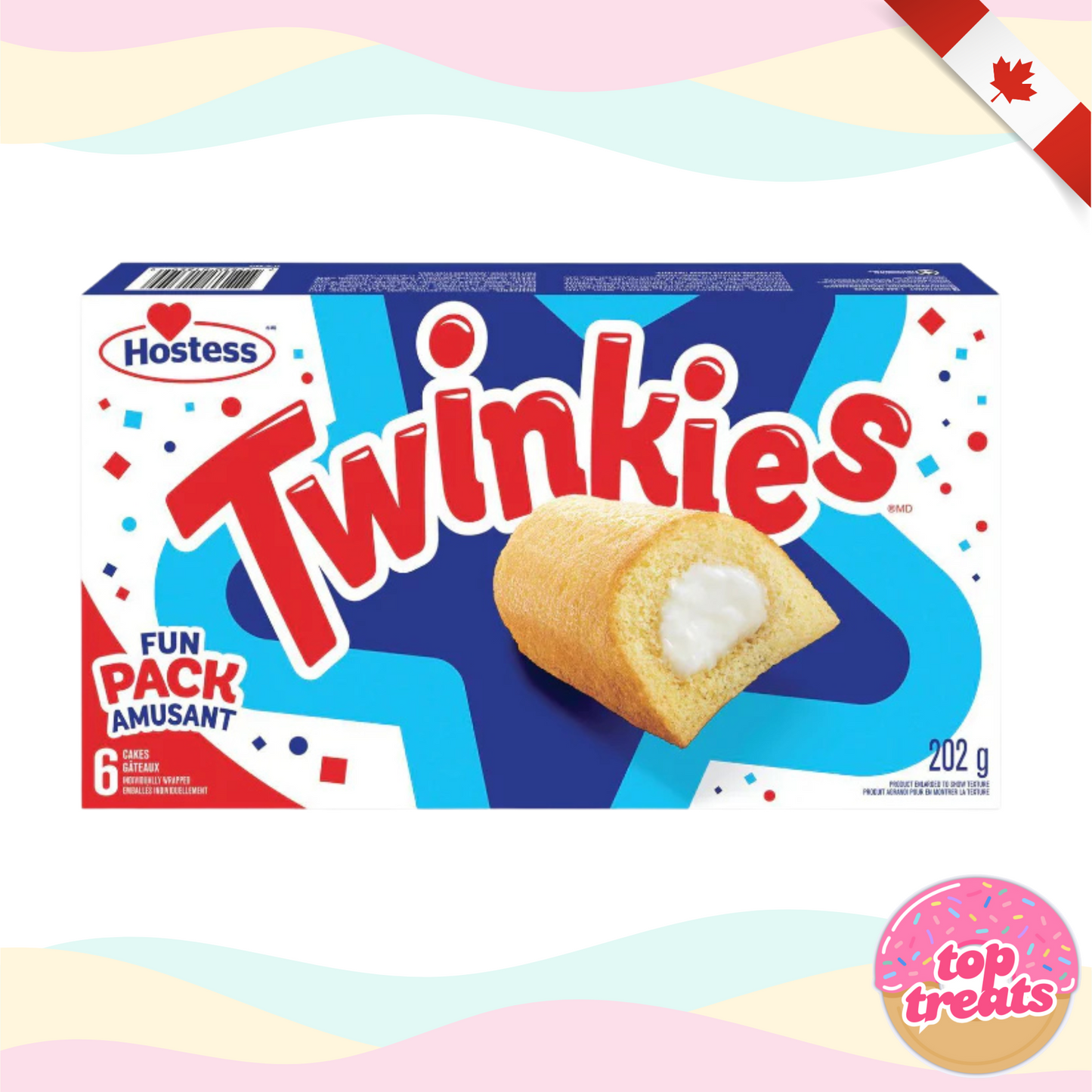 Hostess Twinkies Box of 6 - 202g