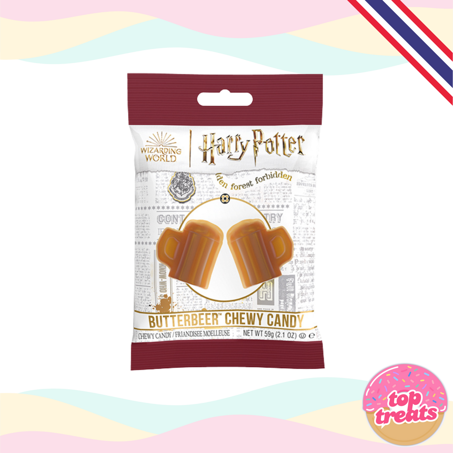 Jelly Belly Harry Potter Butterbeer Candy - 59g