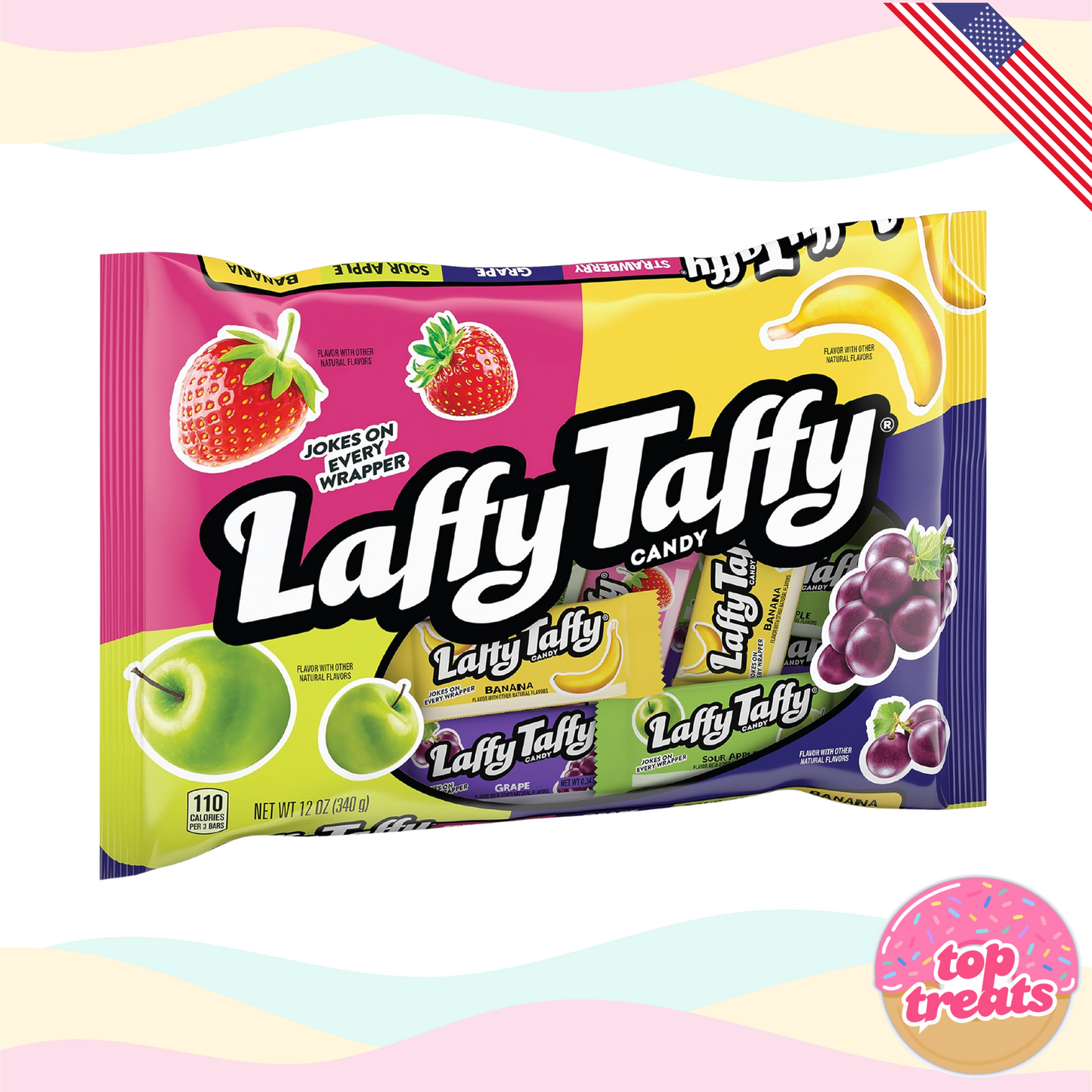 Laffy Taffy Assorted Bag - 650g