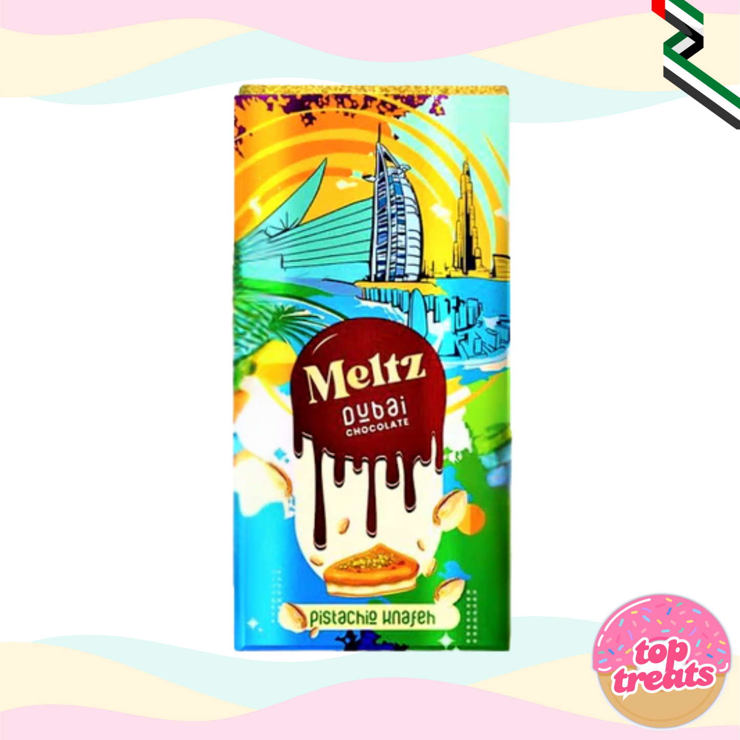 Meltz Dubai Chocolate Pistachio Knafeh - 192g