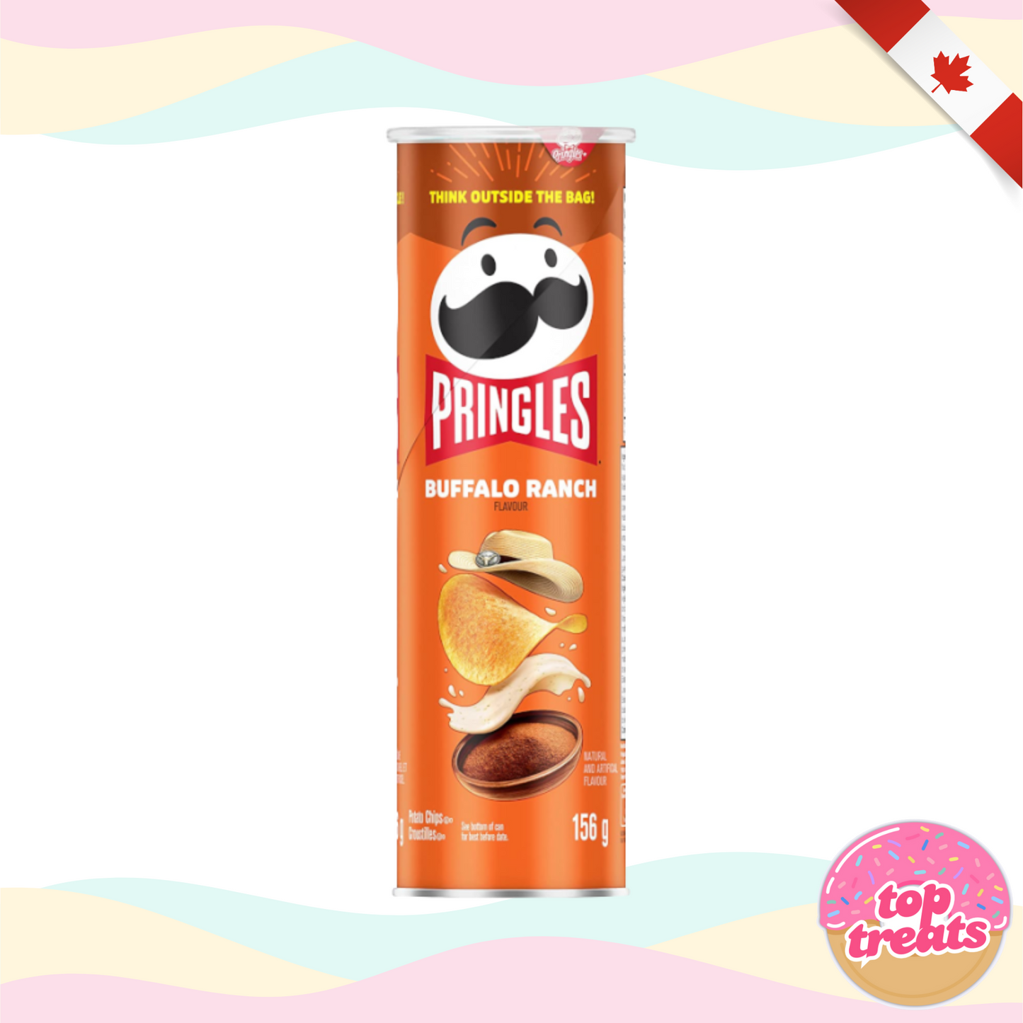 Pringles Buffalo Ranch - 156g