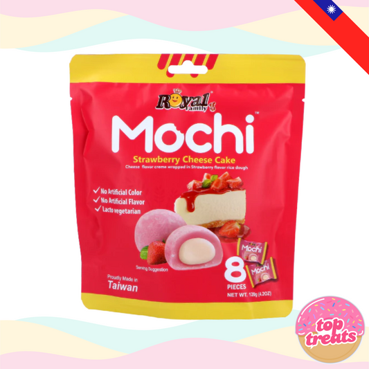 Royal Family Strawberry Cheesecake Mochi - 120g