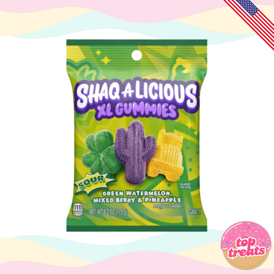 SHAQ-A-LICIOUS XL Sour Gummies - 175g