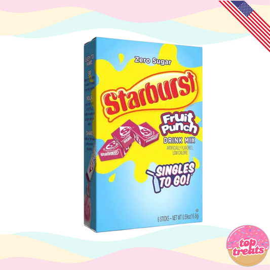 Starburst Fruit Punch Singles to Go - 6 Sachets