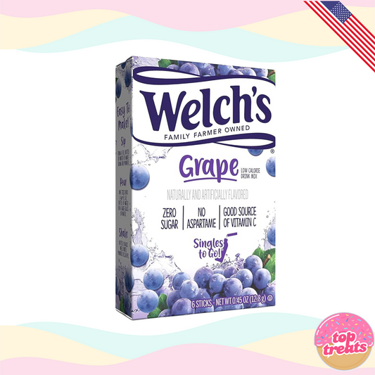 Welch's Grape Singles to Go - 6 Sachets