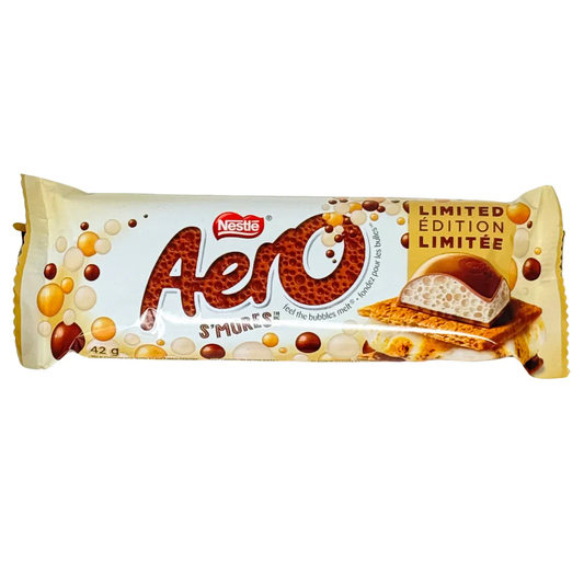 Aero S'mores Chocolate Bar - 42g - Canadian Import