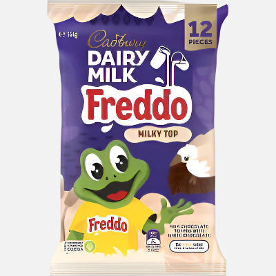 Cadbury Fredo Milky Top 12 Pack - 144g