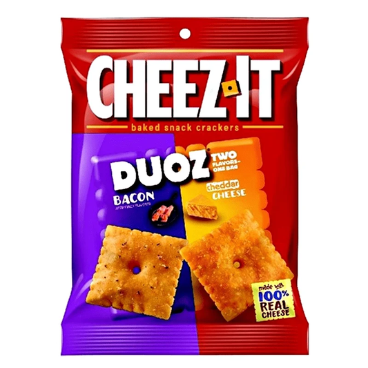 Cheez It Duoz Bacon + Cheddar Cheese - 121g